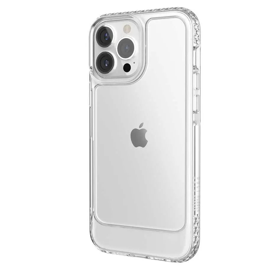 iPhone 13 Pro Max Darbe Emici Şeffaf Kılıf - Ugly Rubber U Model