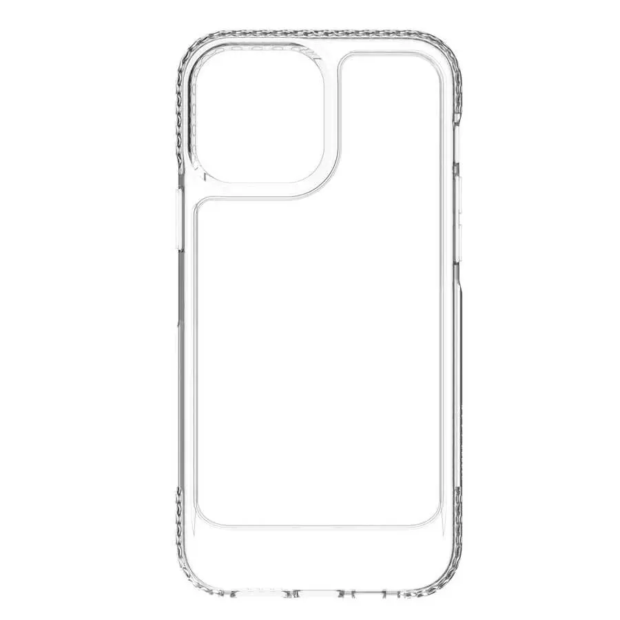 iPhone 13 Pro Max Darbe Emici Şeffaf Kılıf - Ugly Rubber U Model
