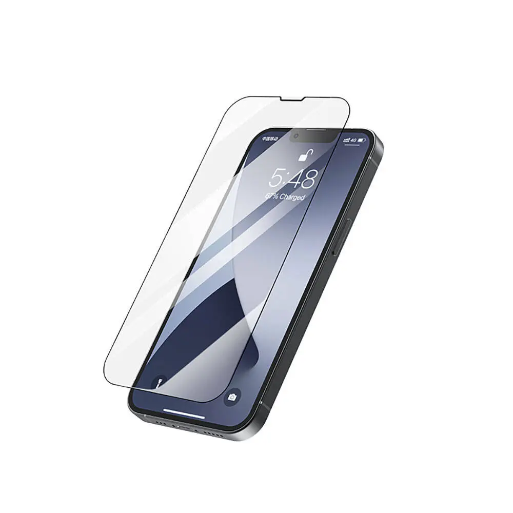 iPhone 13 HD Temperli Cam Ekran Koruyucu, Uygulama Aparatlı - Recci RSP-A10