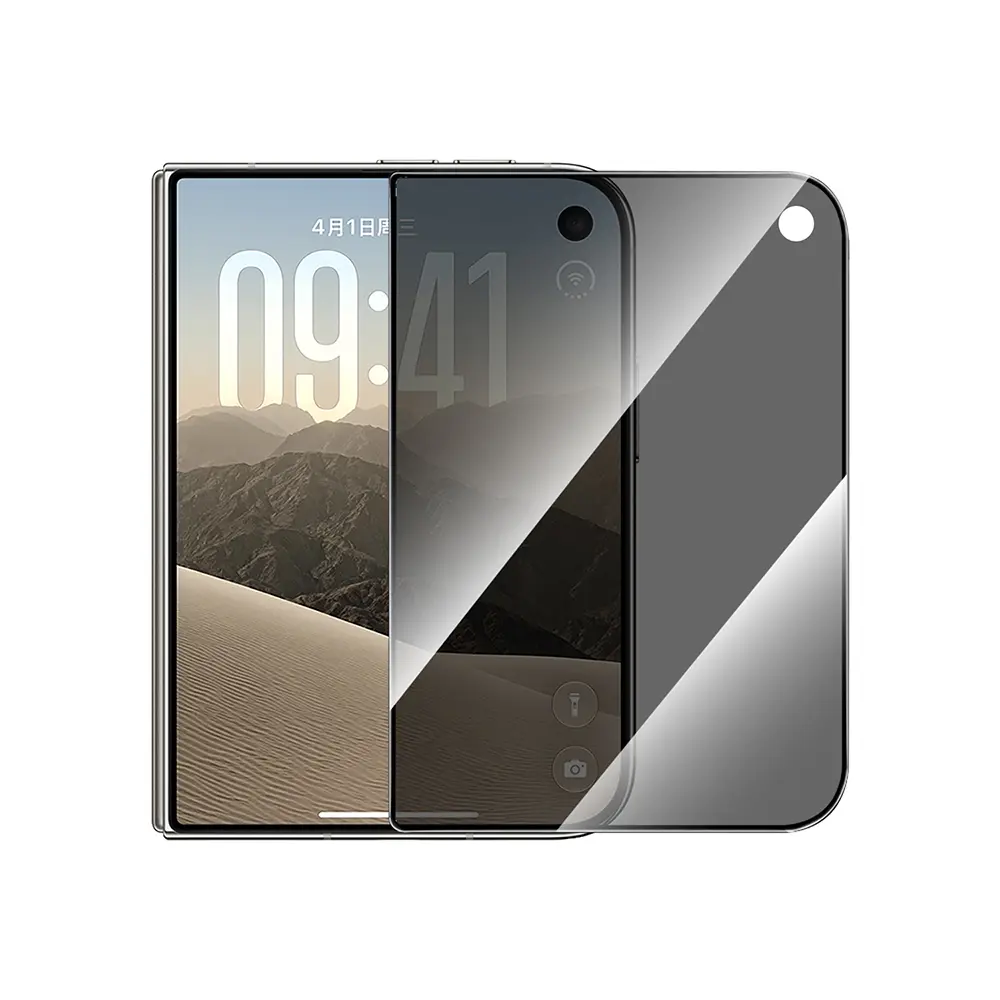 iPhone Duo Wiwu GT-034 3D Hayalet Ekran Koruyucu, Gizlilik Camı