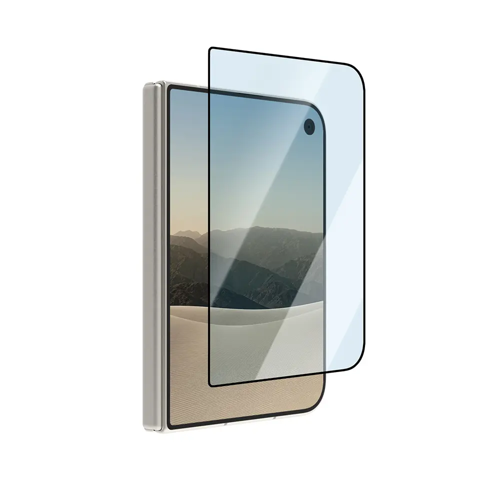 iPhone Duo Eyesafe Mavi Işık Teknolojili Temperli Cam Ekran Koruyucu - CaseWorld Applicator Serisi
