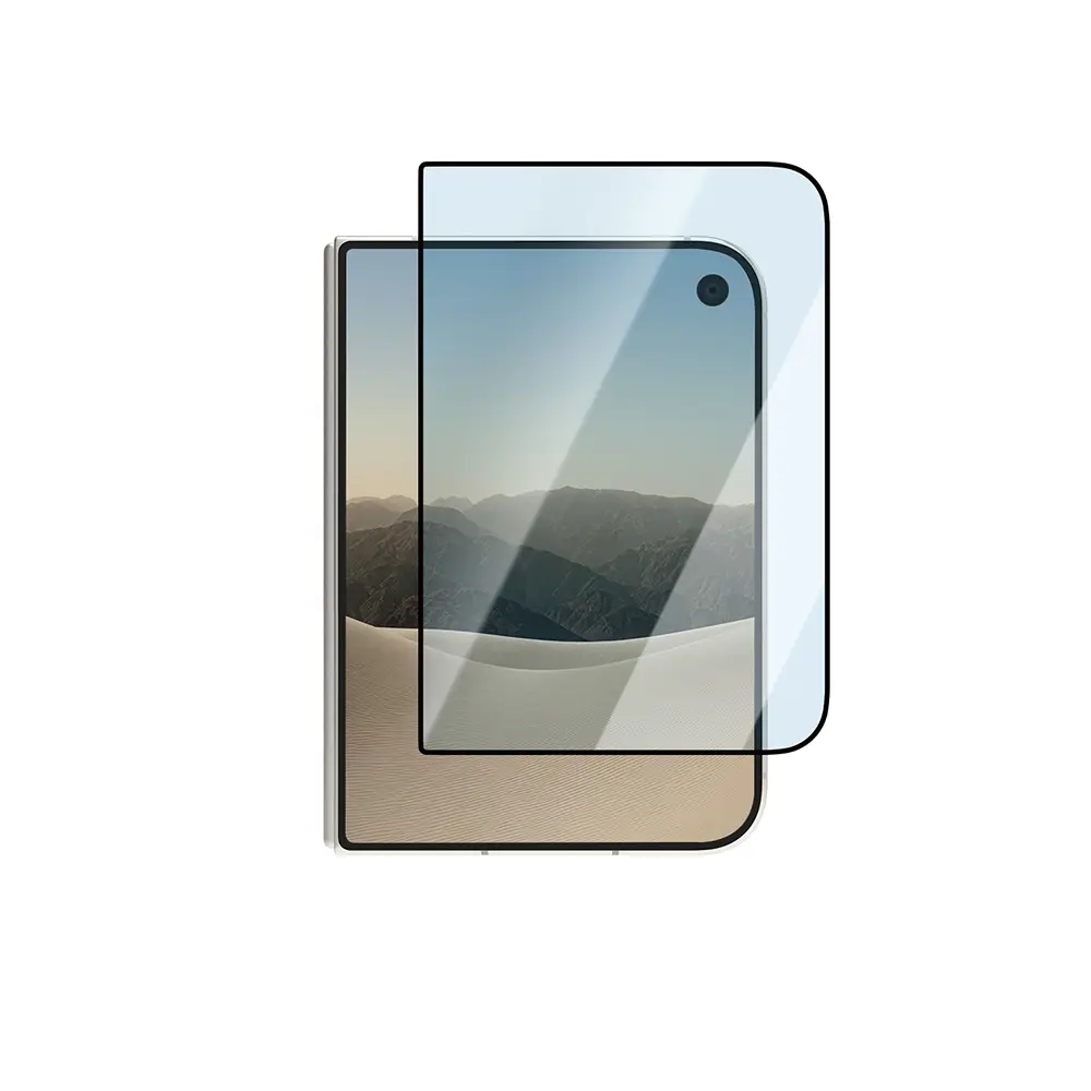 iPhone Duo Eyesafe Mavi Işık Teknolojili Temperli Cam Ekran Koruyucu - CaseWorld Applicator Serisi