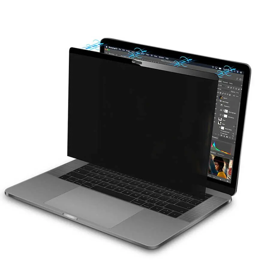 MacBook 12" Retina Gizlilik Filtreli Ekran Koruyucu - Wiwu Privacy
