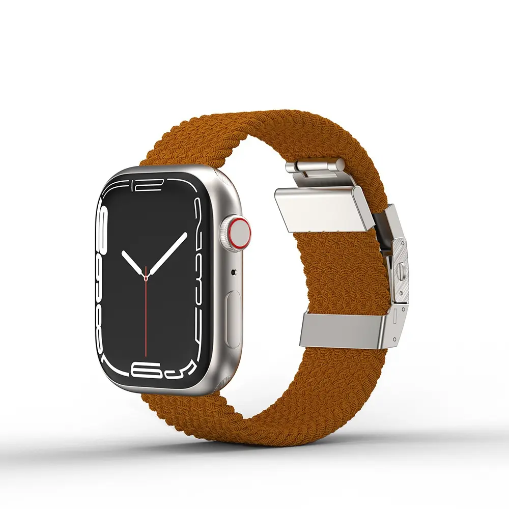 Apple Watch 46 mm Örgü Sport Kordon - Amazingthing Titan Weave