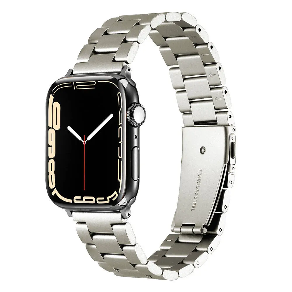 Apple Watch 38 mm Metal Saat Kordonu, Ayarlanabilir - Zore KRD-93