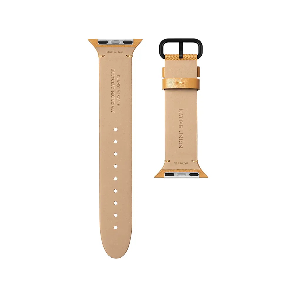 Apple Watch 38 mm Bitki Bazlı Silikon Kordon - Native Union Classic