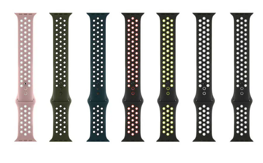 Apple Watch 40 mm Silikon Spor Kordon - Wiwu Dual Color Sport Band