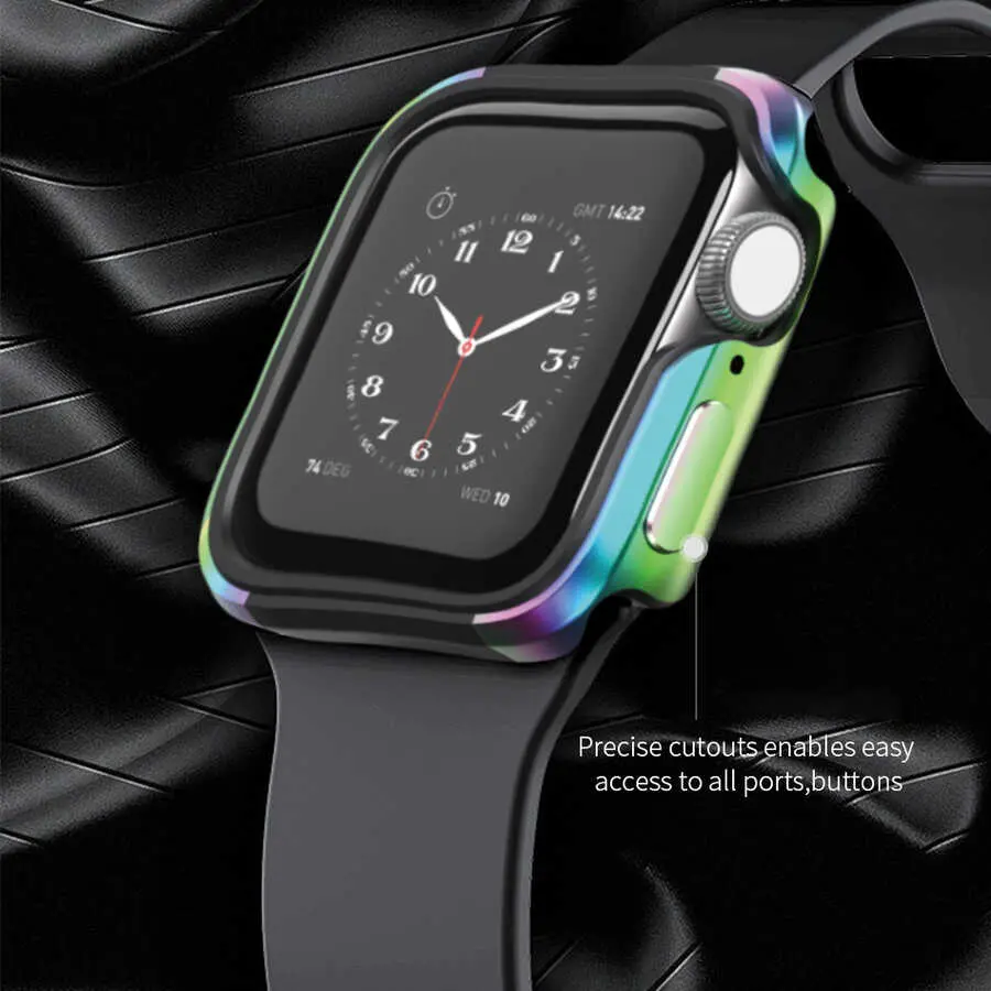 Apple Watch 40 mm Darbe Emici Saat Kılıfı - Wiwu Defense Watch Case