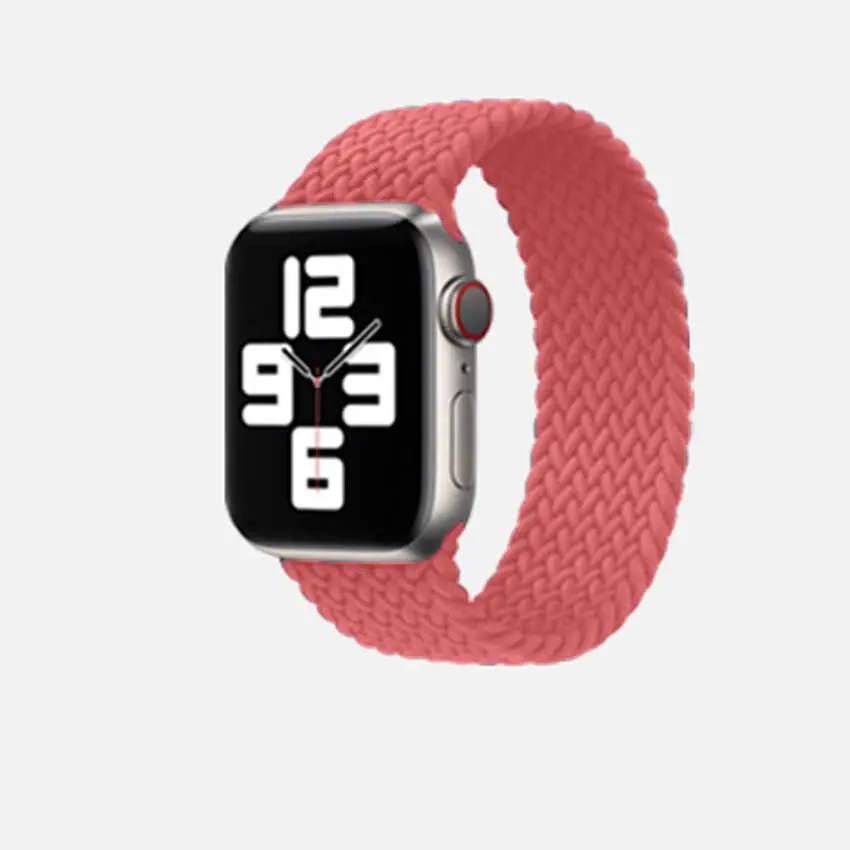 Apple Watch 40 mm Hasır Örgü Saat Kordonu - Zore KRD-32 Small