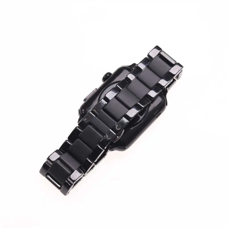 Apple Watch 40 mm Seramik Kaplama Metal Kordon - Zore