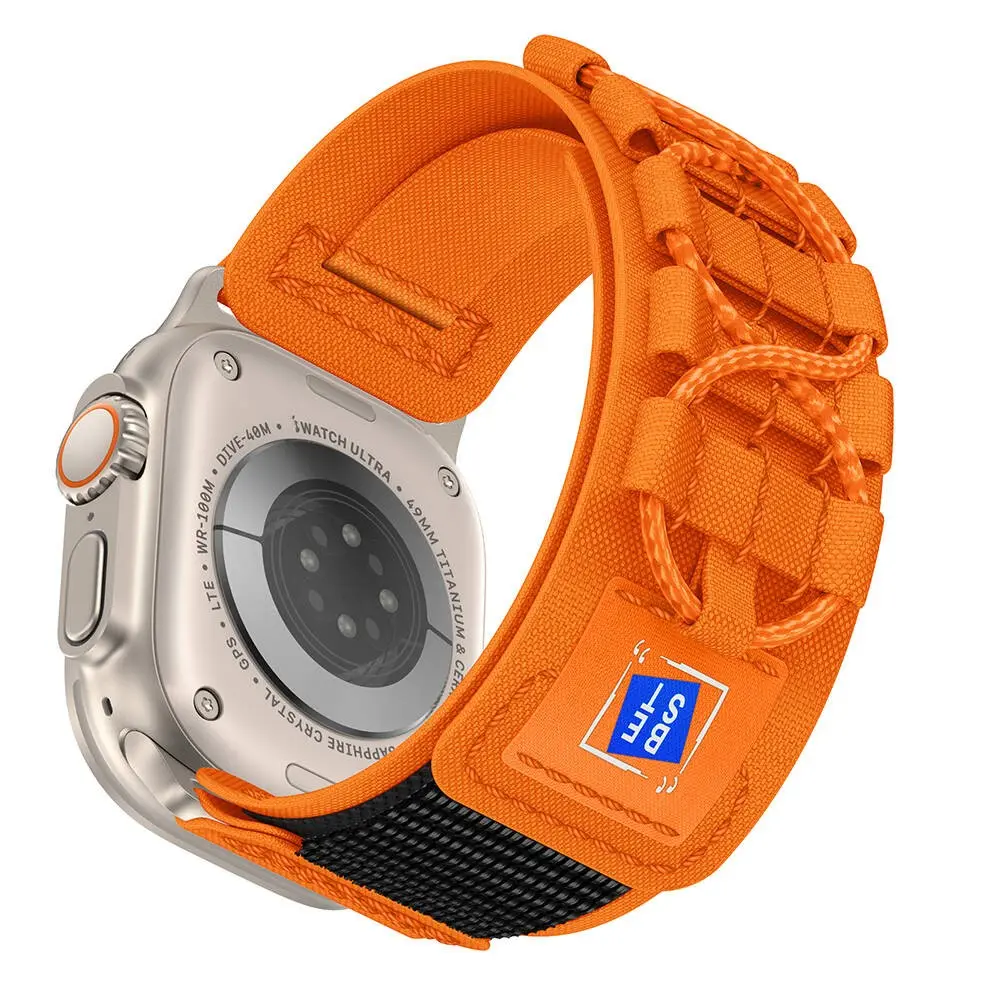 Apple Watch 42 mm Uyumlu Hasır Kordon - Zore KRD-99