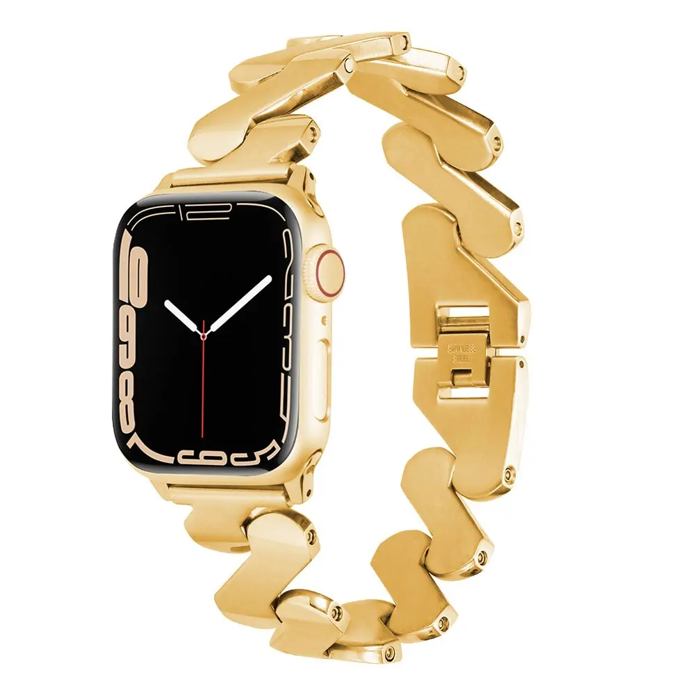 Apple Watch 42 mm Metal Kordon, Klipsli Kayış - Zore KRD-80