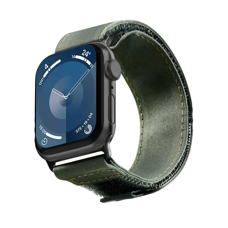 Apple Watch 42 mm Kumaş Kordon, Cırt Cırt Kapamalı - Raptic Canvas