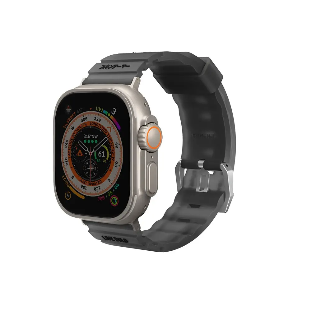 Apple Watch 44 mm Silikon Kordon - SkinArma New Shokku
