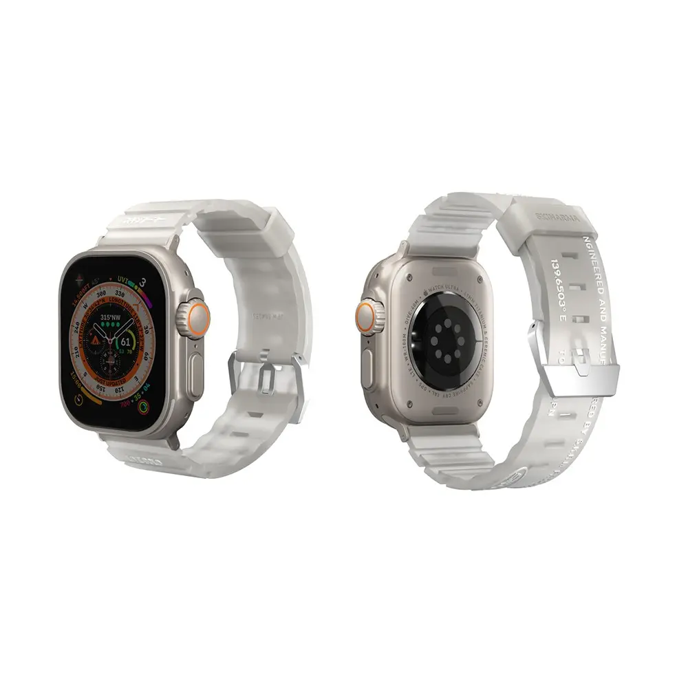 Apple Watch 44 mm Silikon Kordon - SkinArma New Shokku