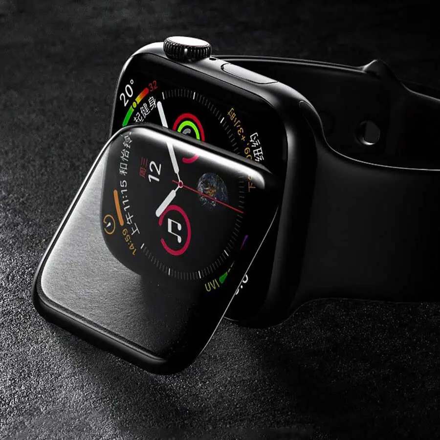 Apple Watch 41 mm 6H Temperli Cam Ekran Koruyucu - Wiwu iVista