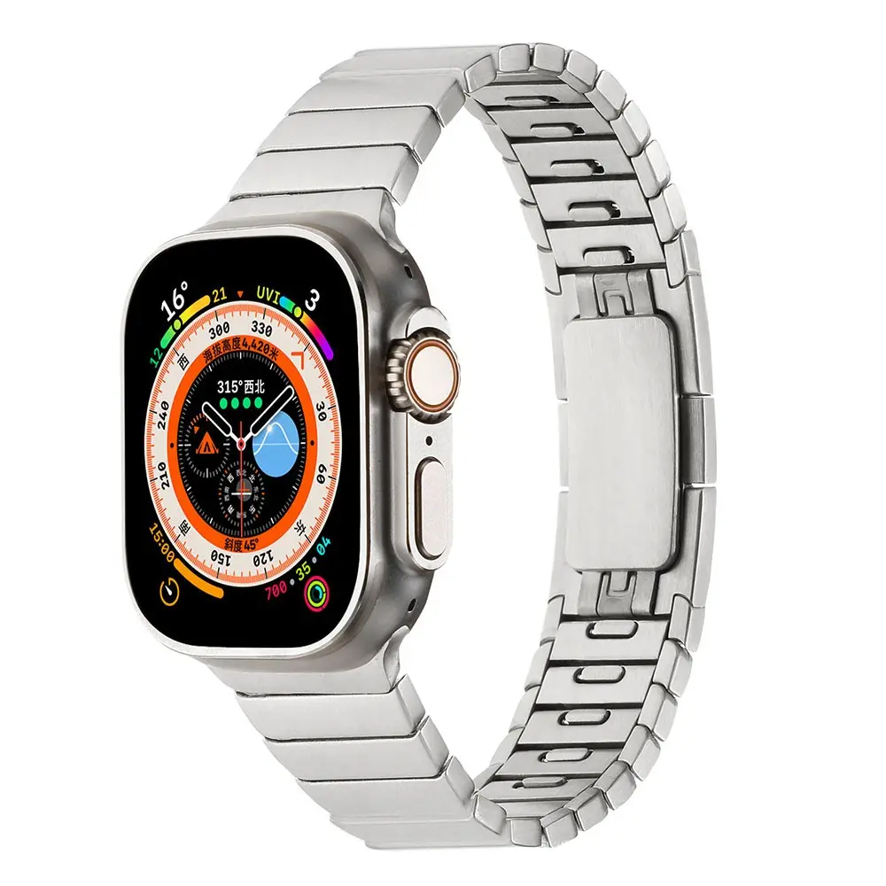 Apple Watch 41 mm Metal Saat Kordonu - Zore KRD-82