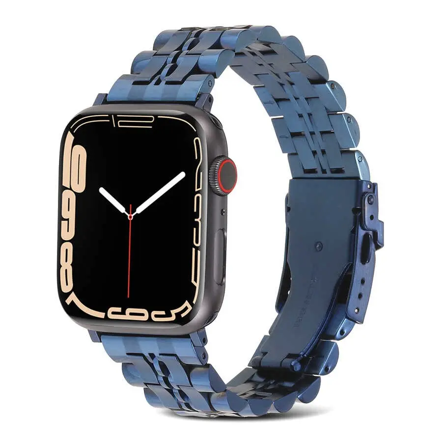 Apple Watch 45 mm Metal Saat Kordonu - Zore KRD-54