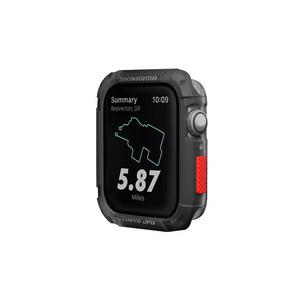 Apple Watch 45 mm Sert PC Kasa Koruyucu - SkinArma Kurono