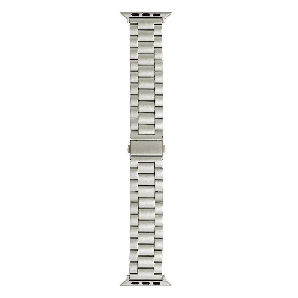 Apple Watch 45 mm Uyumlu Metal Saat Kordonu - Zore KRD-93
