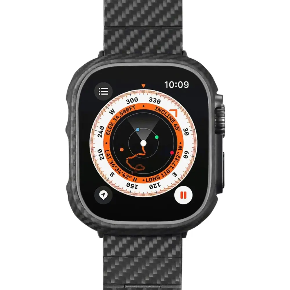 Apple Watch Ultra 49 mm Aramid Fiber Kasa Koruyucu - Pitaka Air Case