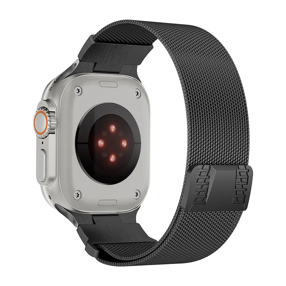 Apple Watch Ultra 49 mm Metal Hasır Kordon - Zore KRD-107