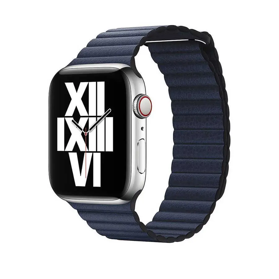 Apple Watch Ultra 49 mm Deri Lop Kordon - Zore KRD-09