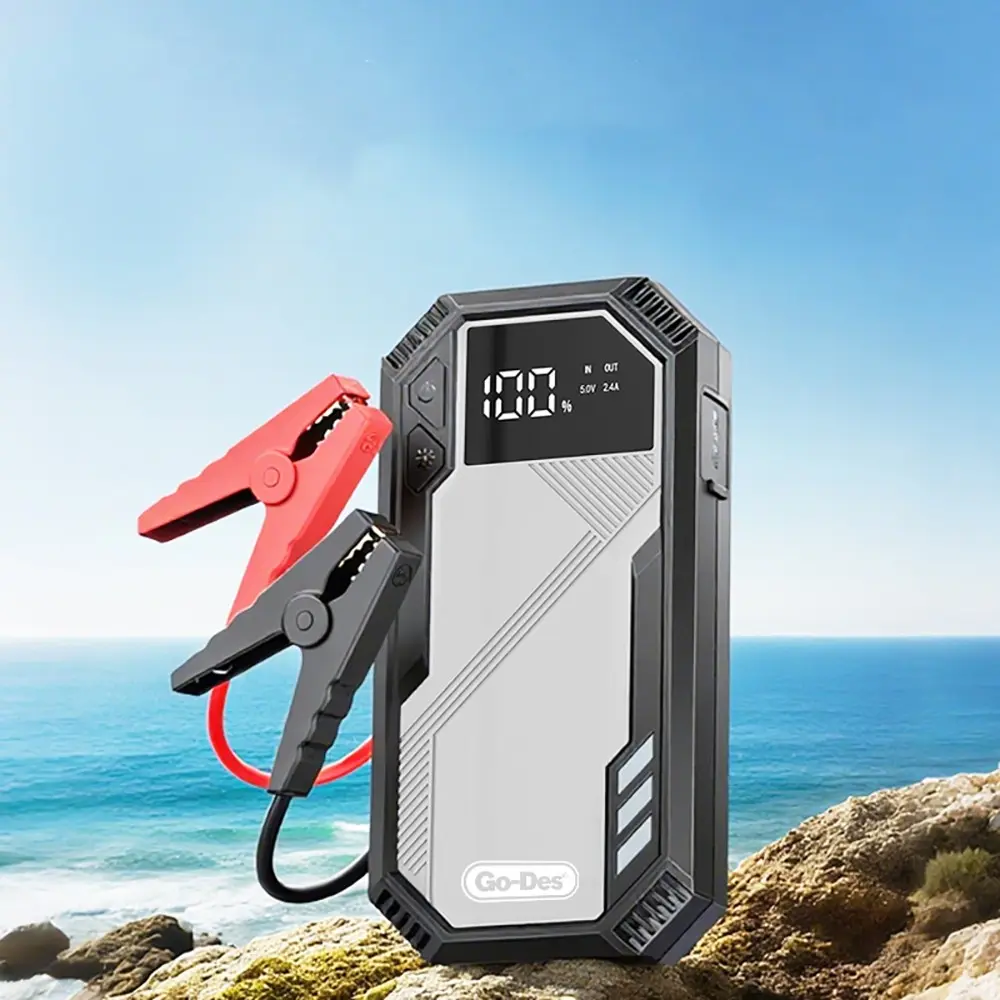 Go Des GD-B635 LED Işıklı Araç Akü Takviye Güç Kaynağı 12V
