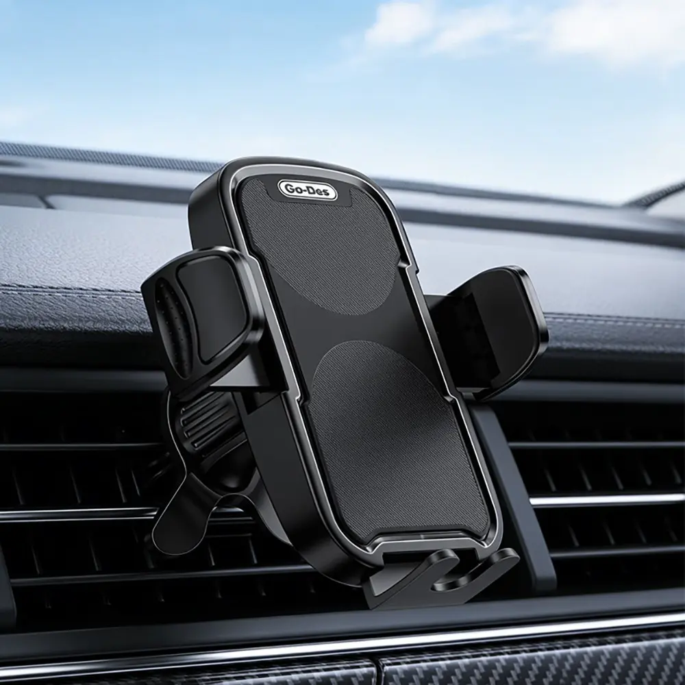 Go Des GD-HD265 360° Dönebilen Yarı Otomatik Araç Telefon Tutucu