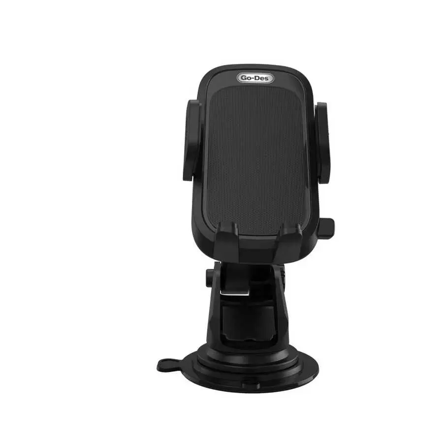 Go Des GD-HD692 2'si 1 Arada Araç Telefon Tutucu, 360 Derece Dönebilen