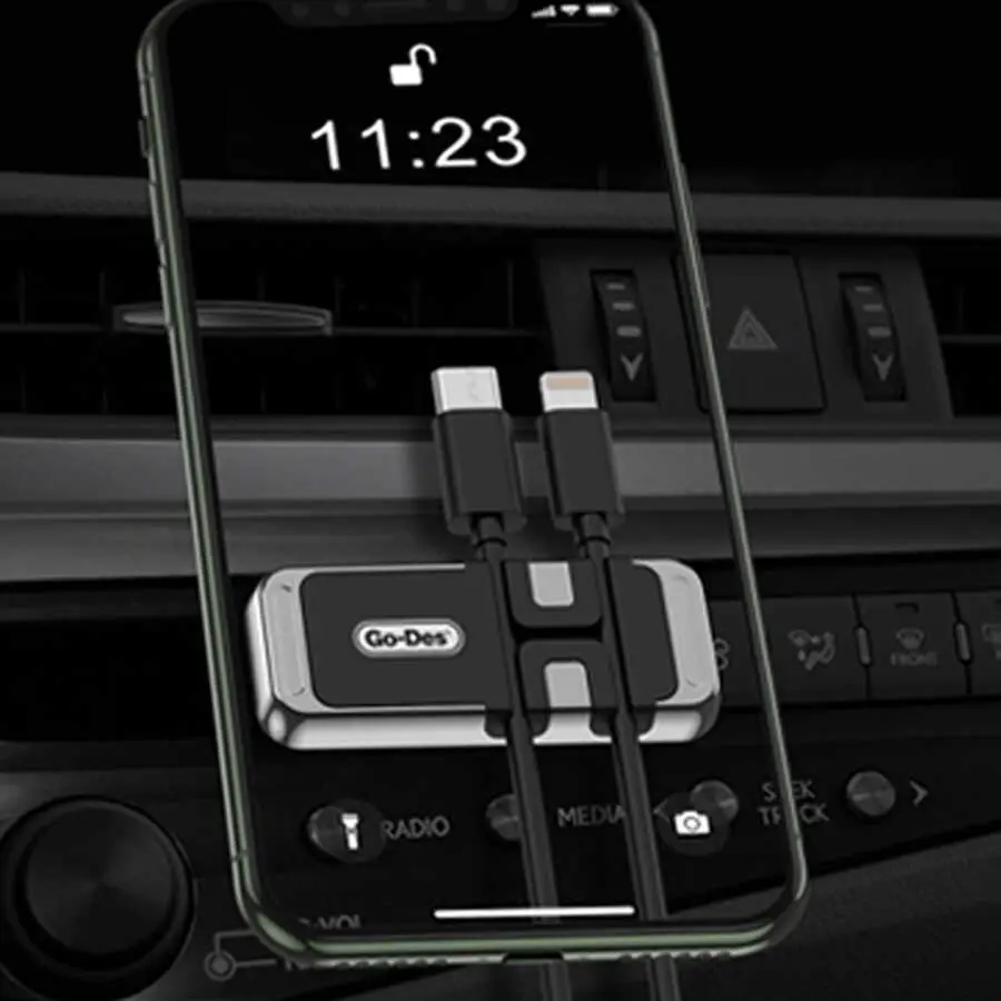Go Des GD-HD712 Manyetik Araç Telefon Tutucu, 3M Yapıştırıcılı