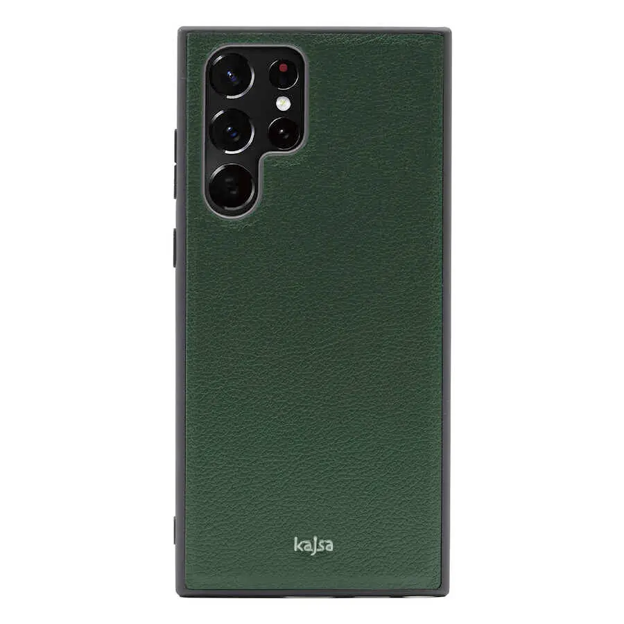 Galaxy S22 Ultra Hakiki Deri Kılıf - Kajsa Luxe Collection