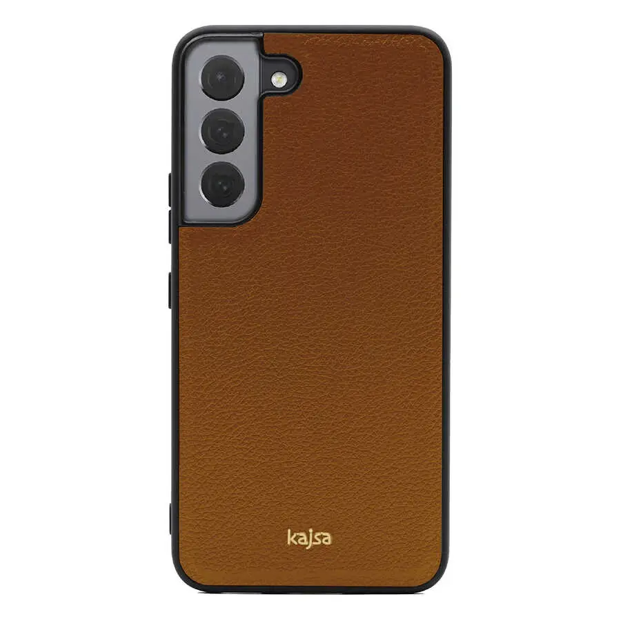 Galaxy S22 Hakiki Deri Kılıf - Kajsa Luxe Collection