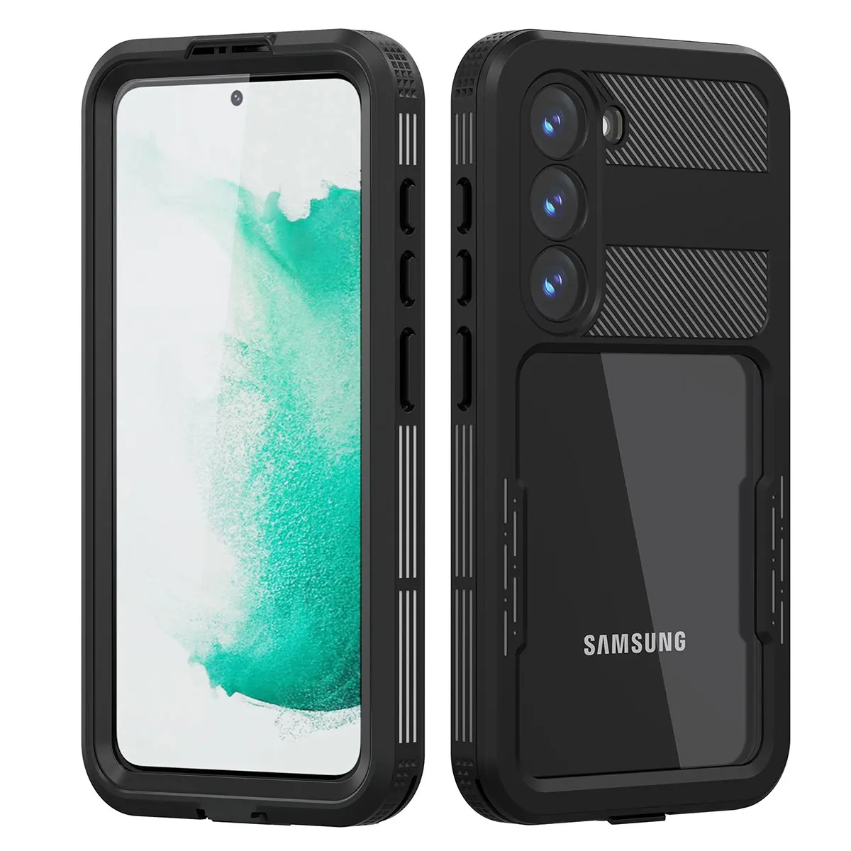 Galaxy S23 Plus Su Geçirmez Kılıf, 2 m Düşmeye Dayanıklı - Zore