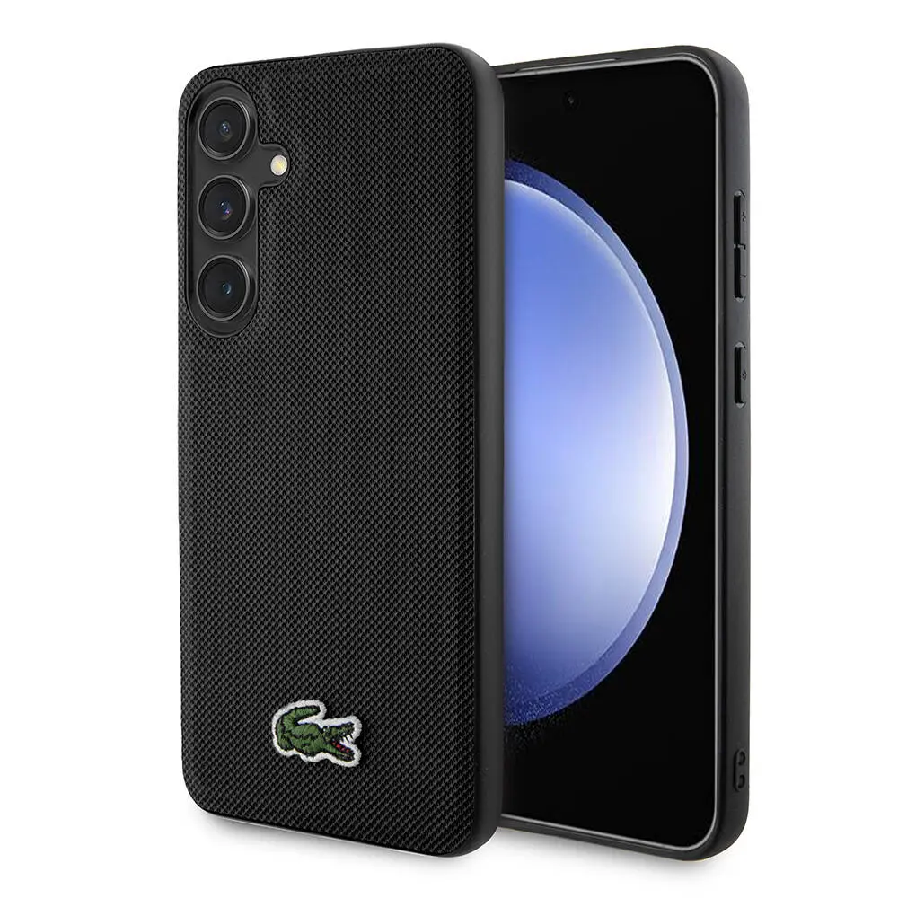 Galaxy S24 PU Pike Desenli Lisanslı Kılıf - Lacoste