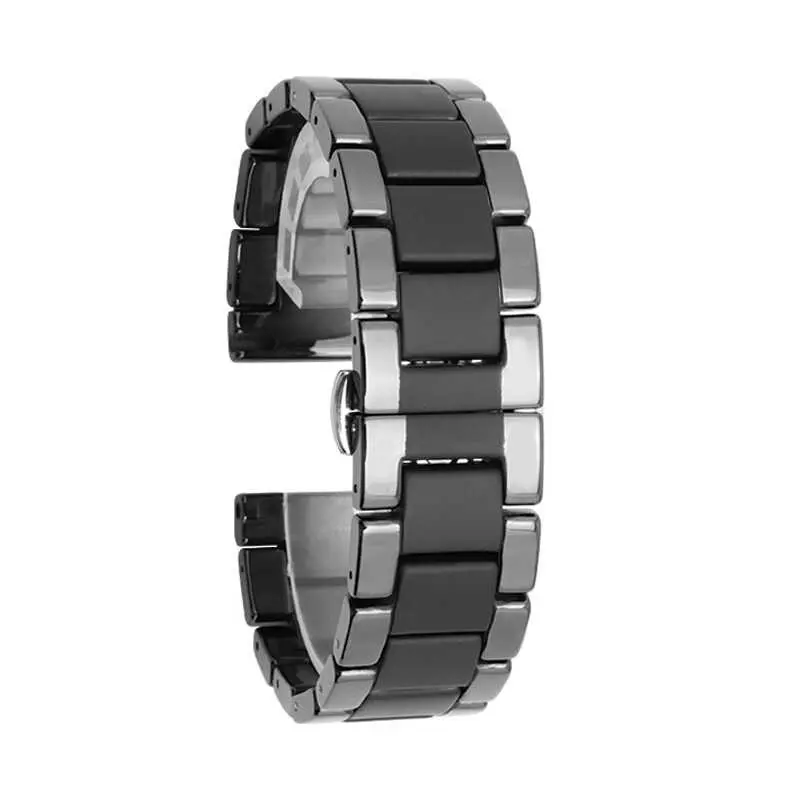 Galaxy Watch 46 mm 22 mm Mat Seramik Kaplama Metal Kordon - Zore