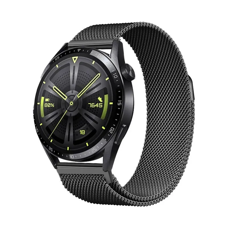 Galaxy Watch 42mm Metal Hasır Kordon - Zore Band-12