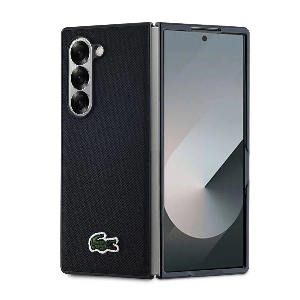 Galaxy Z Fold 6 PU Pike Desenli Lisanslı Kılıf - Lacoste