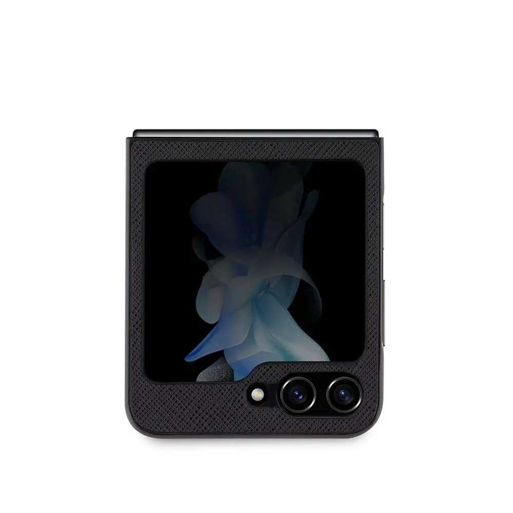 Galaxy Z Flip 5 Kılıf, Lisanslı Saffiano Kapak - Karl Lagerfeld