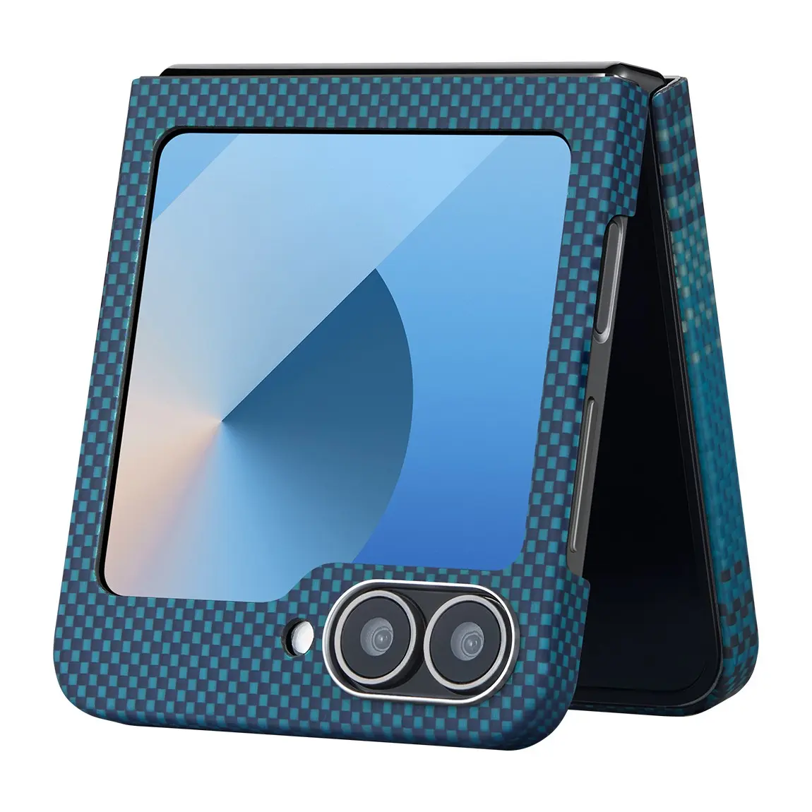 Galaxy Z Flip 6 MagSafe Uyumlu Aramid Fiber Kılıf - Pitaka Sunset-Moonrise
