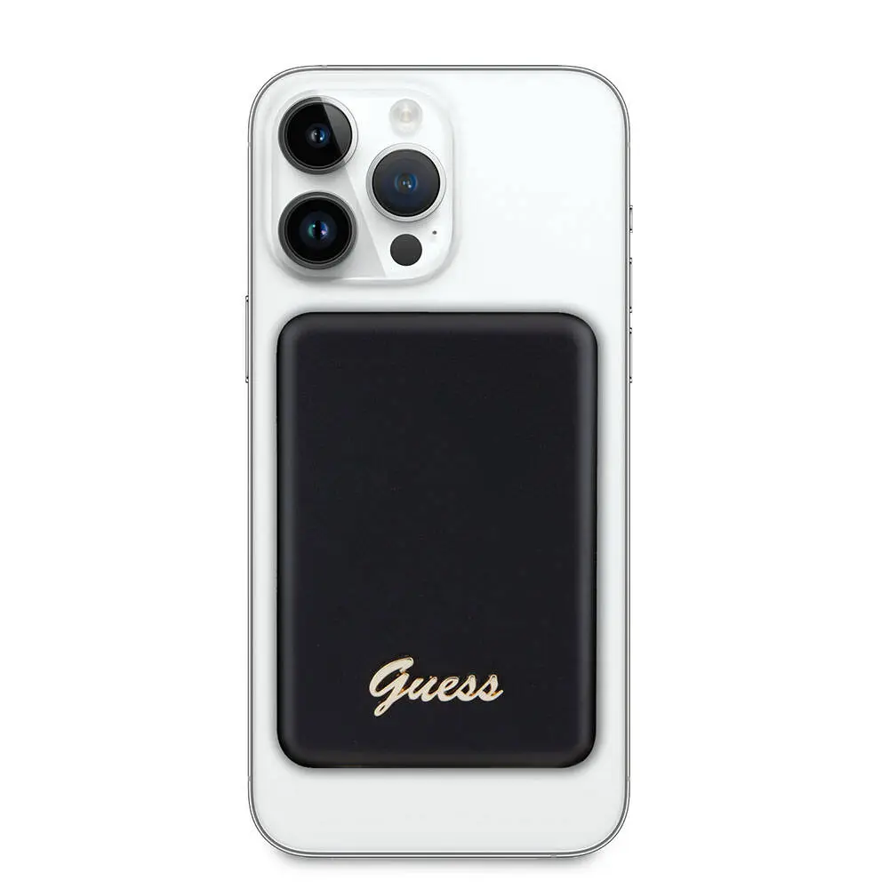 Guess Lisanslı MagSafe Uyumlu 5000 mAh Kablosuz Powerbank, 15 W