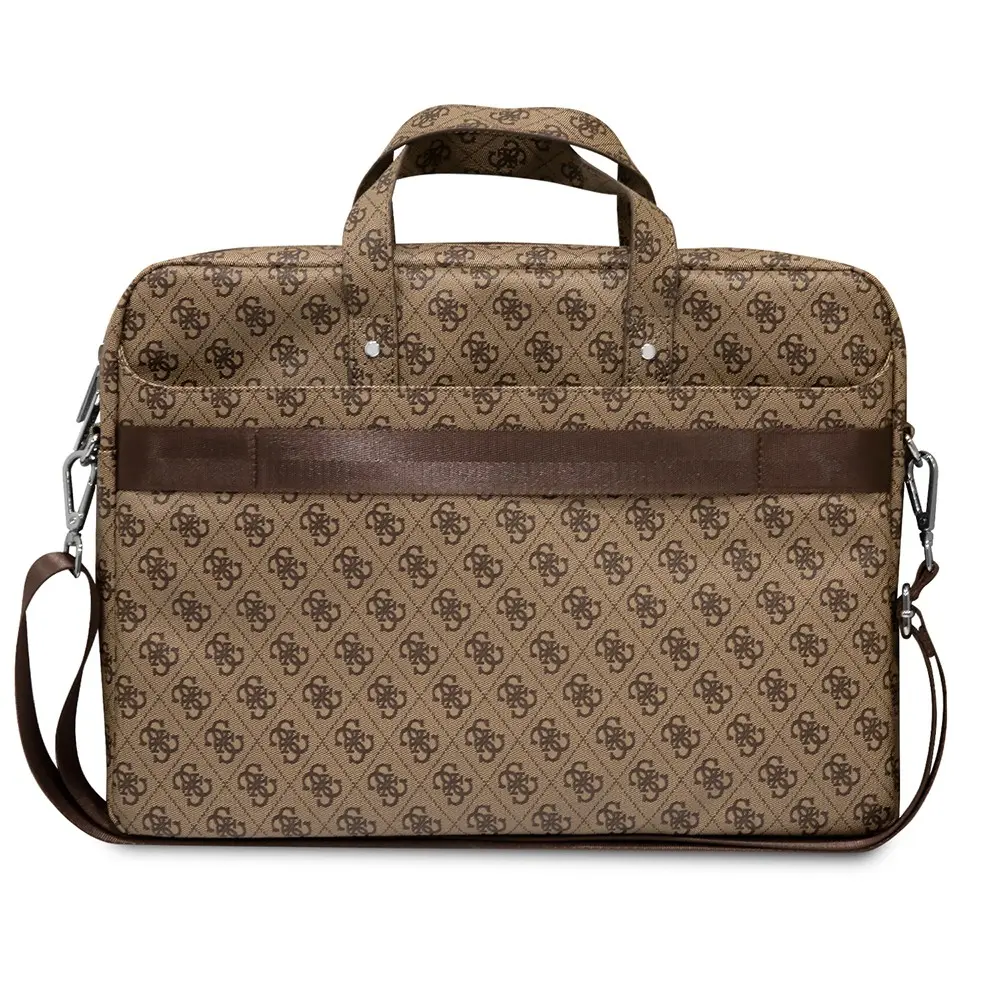Guess 4G Desenli 15-16 inç Omuz Askılı Laptop Çantası