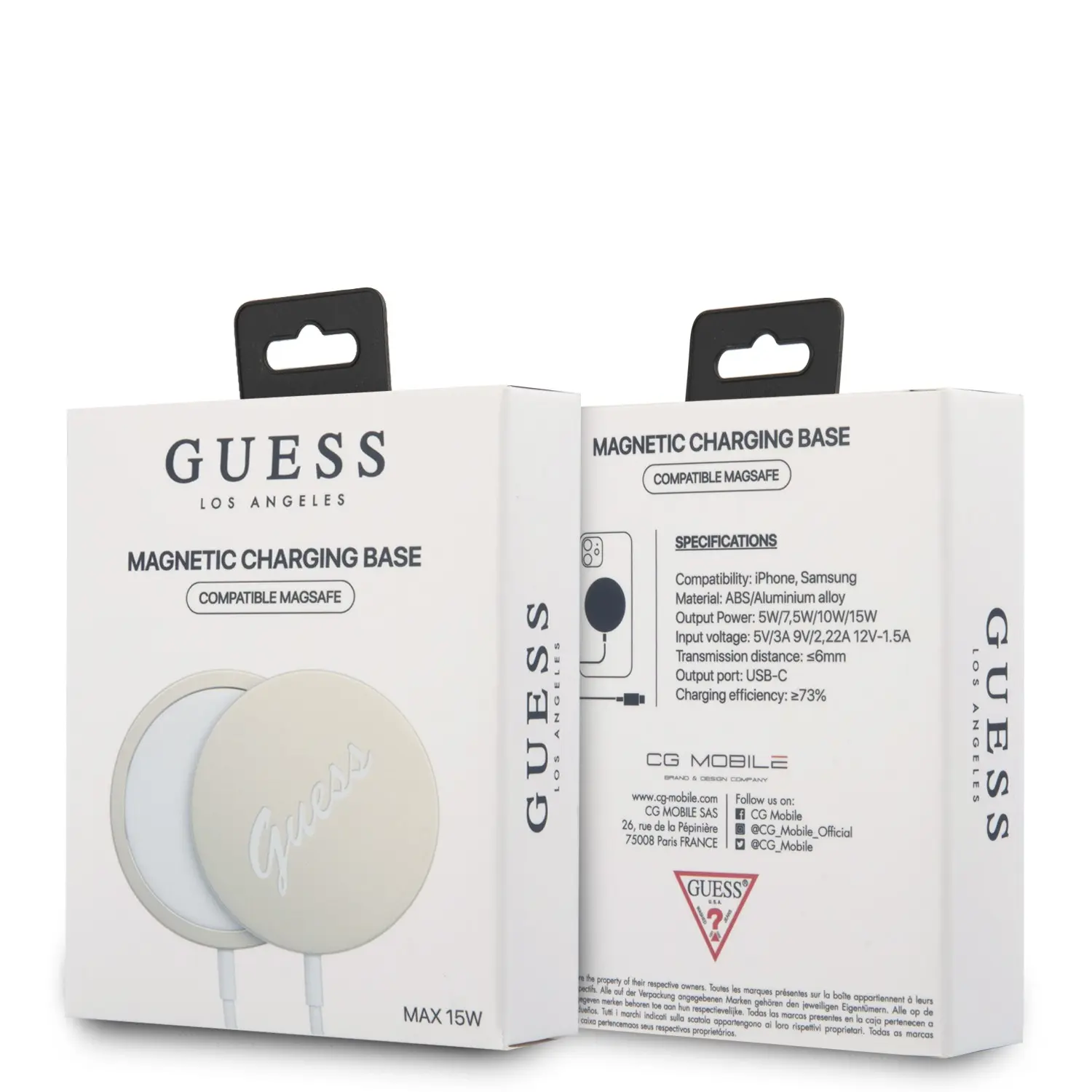 Guess Type-C MagSafe Şarj Kablosu 15W - Gold