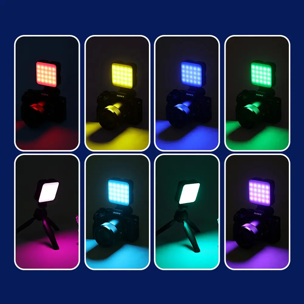 Jmary FM-69RGB RGB LED Video Işığı, 2500K-9000K ve 2000 mAh