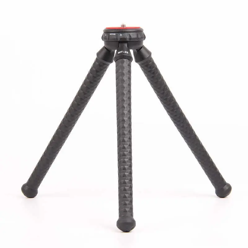 Jmary MT-25 Esnek Ahtapot Ayaklı Tripod, 30 cm, Telefon ve Tablet Tutuculu