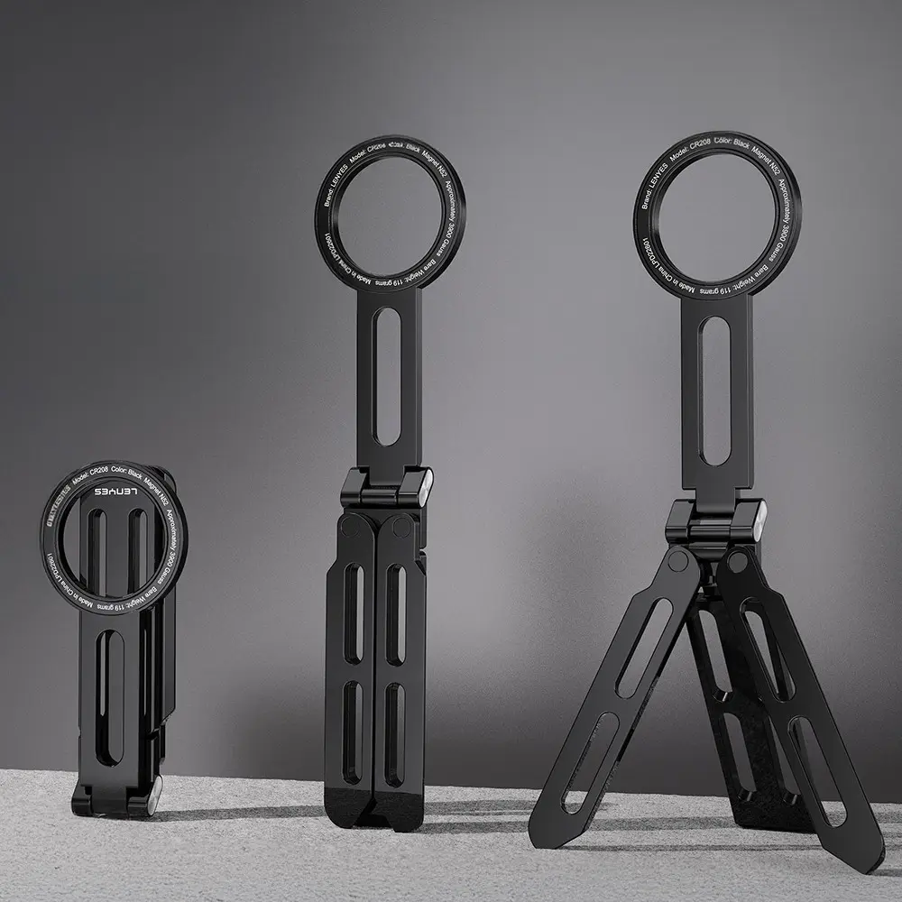 Lenyes CR208 Ayarlanabilir Manyetik Telefon Standı, Katlanabilir