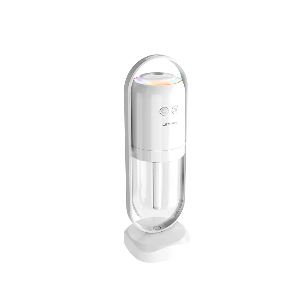 Lenyes LHU04 Kum Saati Tipi 360° Dönebilen RGB Işıklı Sessiz Hava Nemlendirici