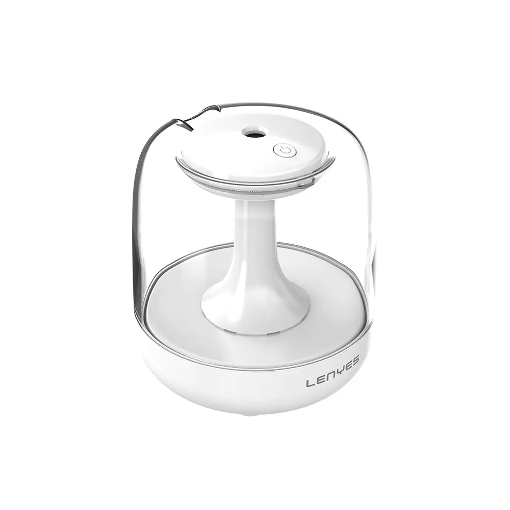 Lenyes LHU01 Ortam Aydınlatmalı Hava Nemlendirici Difüzör, 500 ml ve Type-C