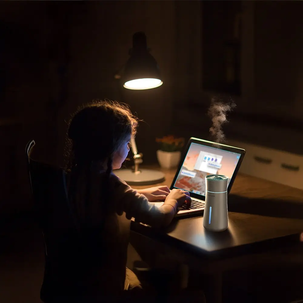 Lenyes LHU03 Vazo Tipi RGB Atmosfer Işıklı Sessiz Hava Nemlendirici