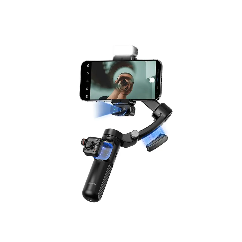 Lenyes LPH113 3 Eksenli Gimbal Stabilizatör, AI Takip ve Type-C